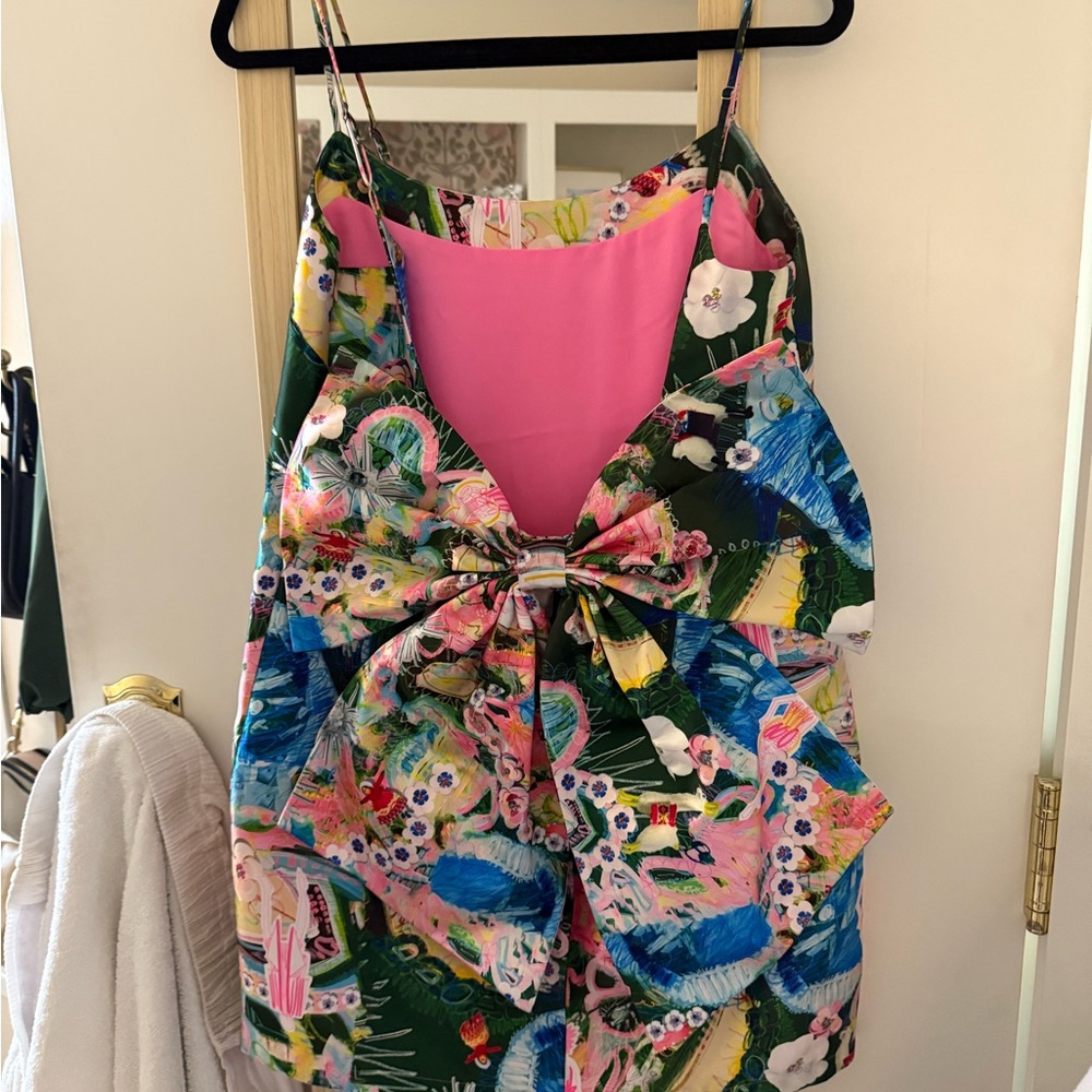 Bow Back Dress - Picture 2 of 6